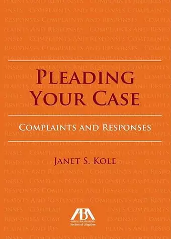 Pleading Your Case cover