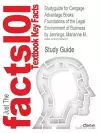 Studyguide for Cengage Advantage Books cover