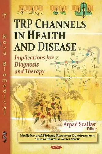 TRP Channels in Health & Disease cover