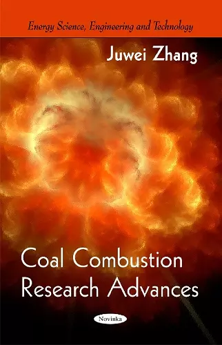 Coal Combustion Research Advances cover