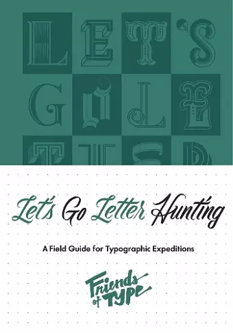 Let's Go Letter Hunting Notebook cover