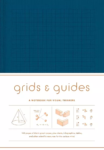 Grids & Guides (Navy) Notebook cover