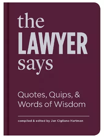 The Lawyer Says cover