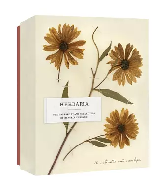 Herbaria: The Pressed Plant Collection of Beatrix Farrand Notecards cover