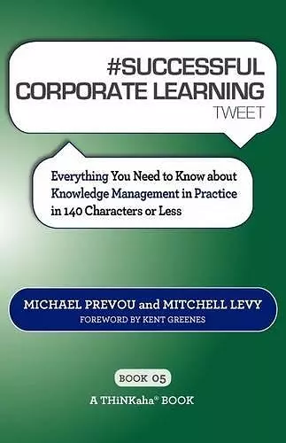 # SUCCESSFUL CORPORATE LEARNING tweet Book05 cover