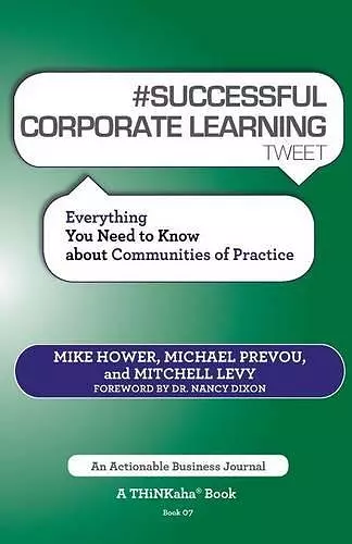 # SUCCESSFUL CORPORATE LEARNING tweet Book07 cover