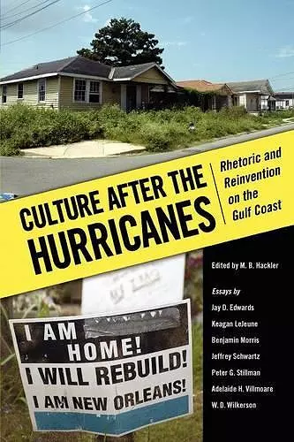 Culture after the Hurricanes cover