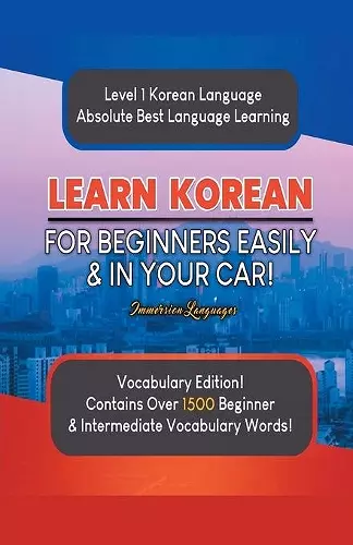 Learn Korean For Beginners Easily & In Your Car! Vocabulary Edition! cover