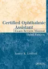 Certified Ophthalmic Assistant Exam Review Manual cover