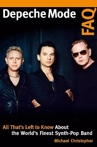 Depeche Mode FAQ cover
