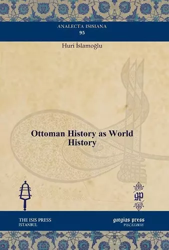 Ottoman History as World History cover