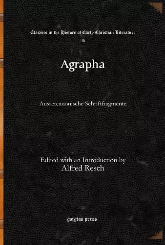 Agrapha cover