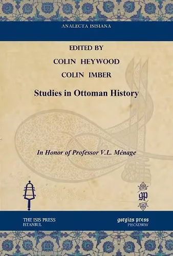 Studies in Ottoman History cover