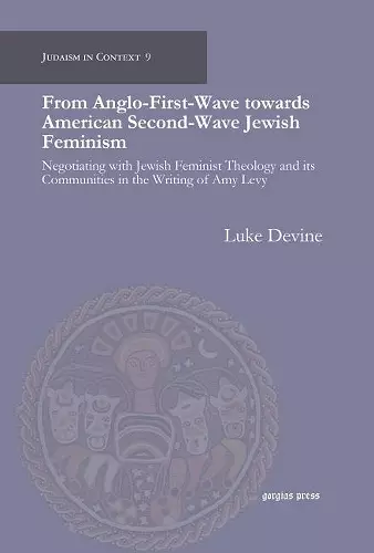 From Anglo-First-Wave towards American Second-Wave Jewish Feminism cover