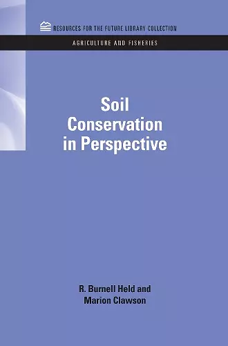 Soil Conservation in Perspective cover