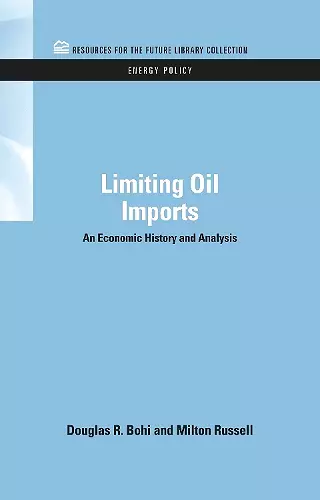 Limiting Oil Imports cover