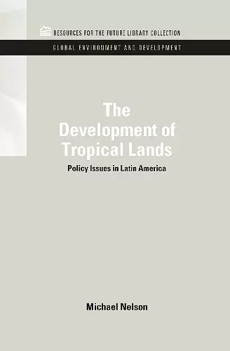 The Development of Tropical Lands cover