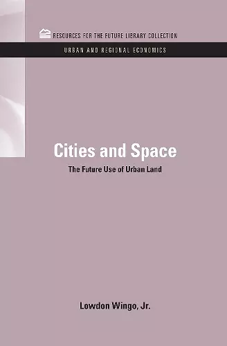 Cities and Space cover