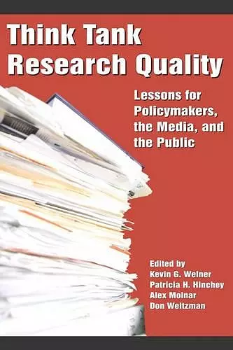 Think Tank Research Quality cover