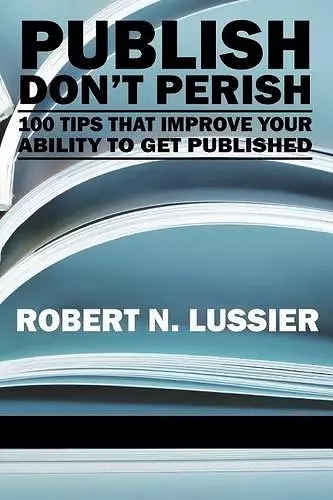 Publish Don’t Perish cover