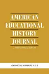 American Educational History Journal cover