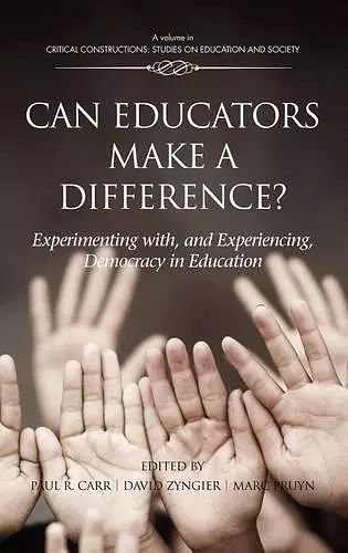 Can Educators Make a Difference? cover