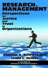 Perspectives on Justice and Trust in Organizations cover