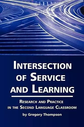 Intersection of Service and Learning cover