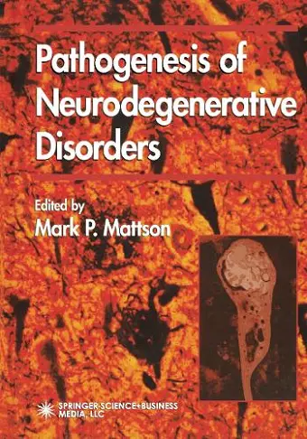 Pathogenesis of Neurodegenerative Disorders cover
