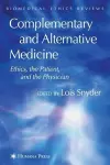 Complementary and Alternative Medicine cover