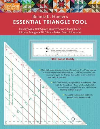 fast2cut® Bonnie K. Hunter's Essential Triangle Tool cover