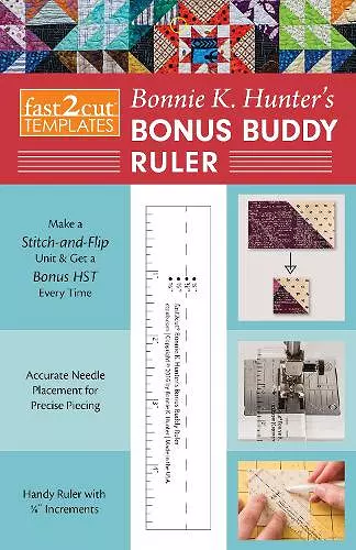 fast2cut® Bonnie K. Hunter’s Bonus Buddy Ruler cover