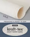 kraft-tex® Vintage Roll, White Prewashed cover