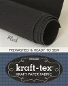 kraft-tex® Vintage Roll, Black Prewashed cover