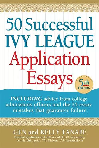 50 Successful Ivy League Application Essays cover