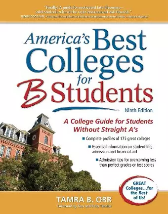 America's Best Colleges for B Students cover