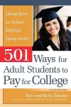 501 Ways for Adult Students to Pay for College cover