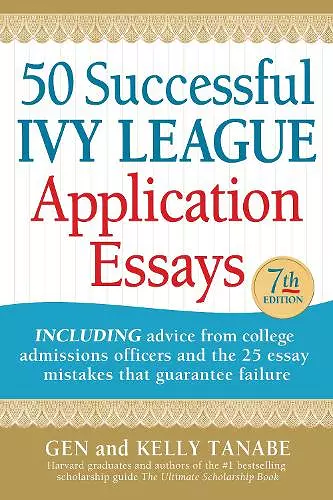 50 Successful Ivy League Application Essays cover