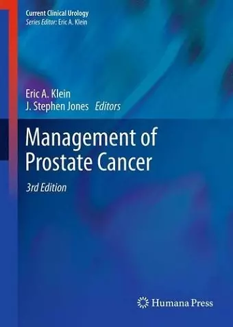 Management of Prostate Cancer cover