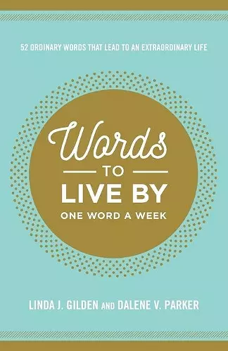 WORDS TO LIVE BY cover