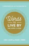 WORDS TO LIVE BY cover