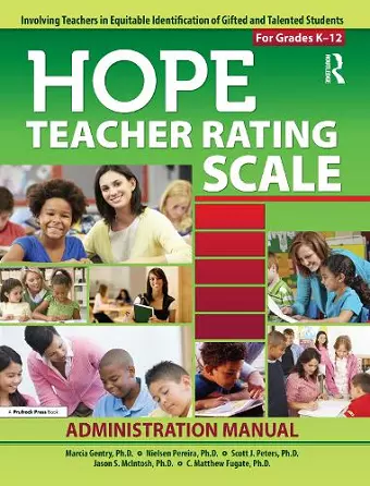 HOPE Teacher Rating Scale cover