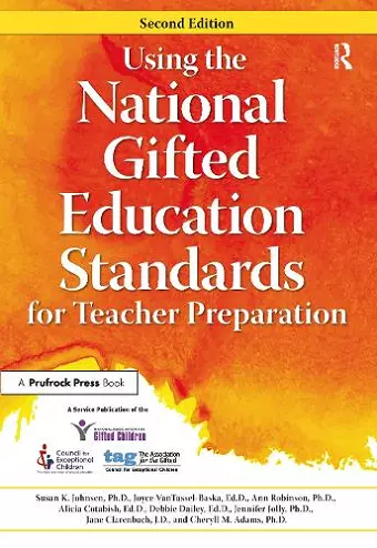 Using the National Gifted Education Standards for Teacher Preparation cover