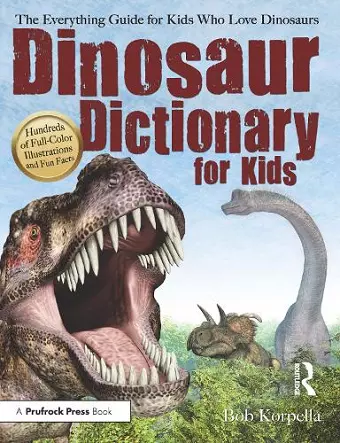 Dinosaur Dictionary for Kids cover
