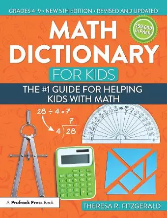 Math Dictionary for Kids cover