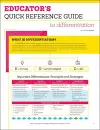 Educator's Quick Reference Guide to Differentiation cover
