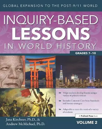 Inquiry-Based Lessons in World History cover