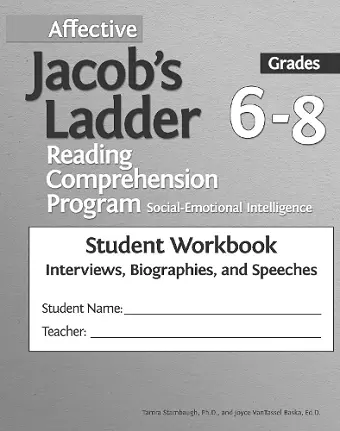 Affective Jacob's Ladder Reading Comprehension Program cover