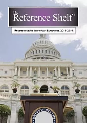 Representative American Speeches, 2013-2014 cover
