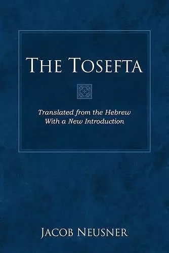 The Tosefta cover